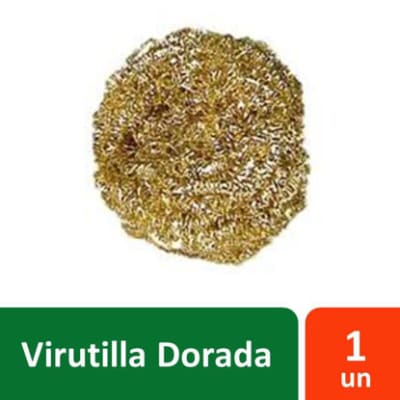VIRUTILLA OLLA DORADA ANTIBACTERIAL 1 UNID
