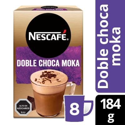 NESCAFÉ DOBLE CHOCO MOKA 8 UND | Comercial Everest SPA