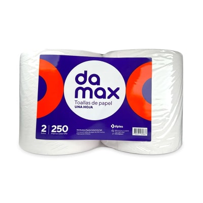 OVELLA TOALLA DAMAX 250 MT X 2 UN