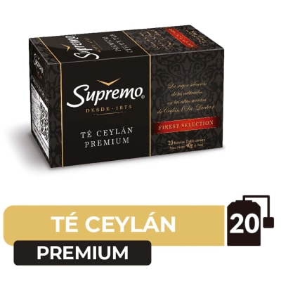 TE CEYLAN SUPREMO 20 BOLSAS