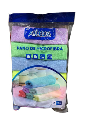 AILEDA PAÑO DE MICROFIBRA 6 UNIDADES