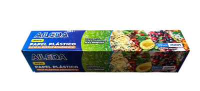 AILEDA PAPEL PLÁSTICO EN CAJA ROLLO 200 M