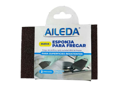 AILEDA ESPONJA PARA FREGAR 2 UNIDADES