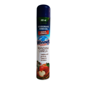 WINNEX DESODRANTE 400 ML MANZANA CANELA