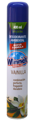 WINNEX DESODRANTE 400 ML VAINILLA