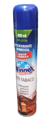 WINNEX DESODRANTE 400 ML ANTITABACO