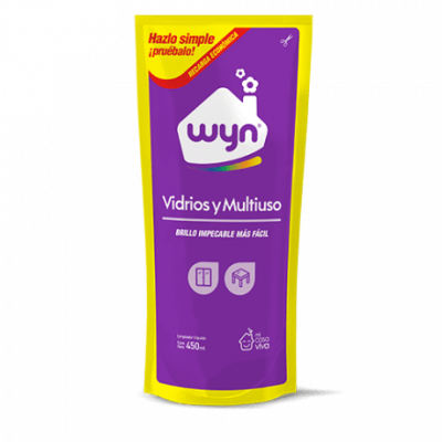 WYN LIMPIA VIDRIO 450 ML DOYPACK