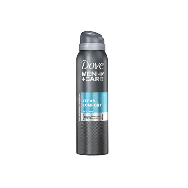 Dove Men+Care Clean Comfort Deodorant Spray – 200 Ml, 48h Schutz, Mit Feuchtigkeitspflege