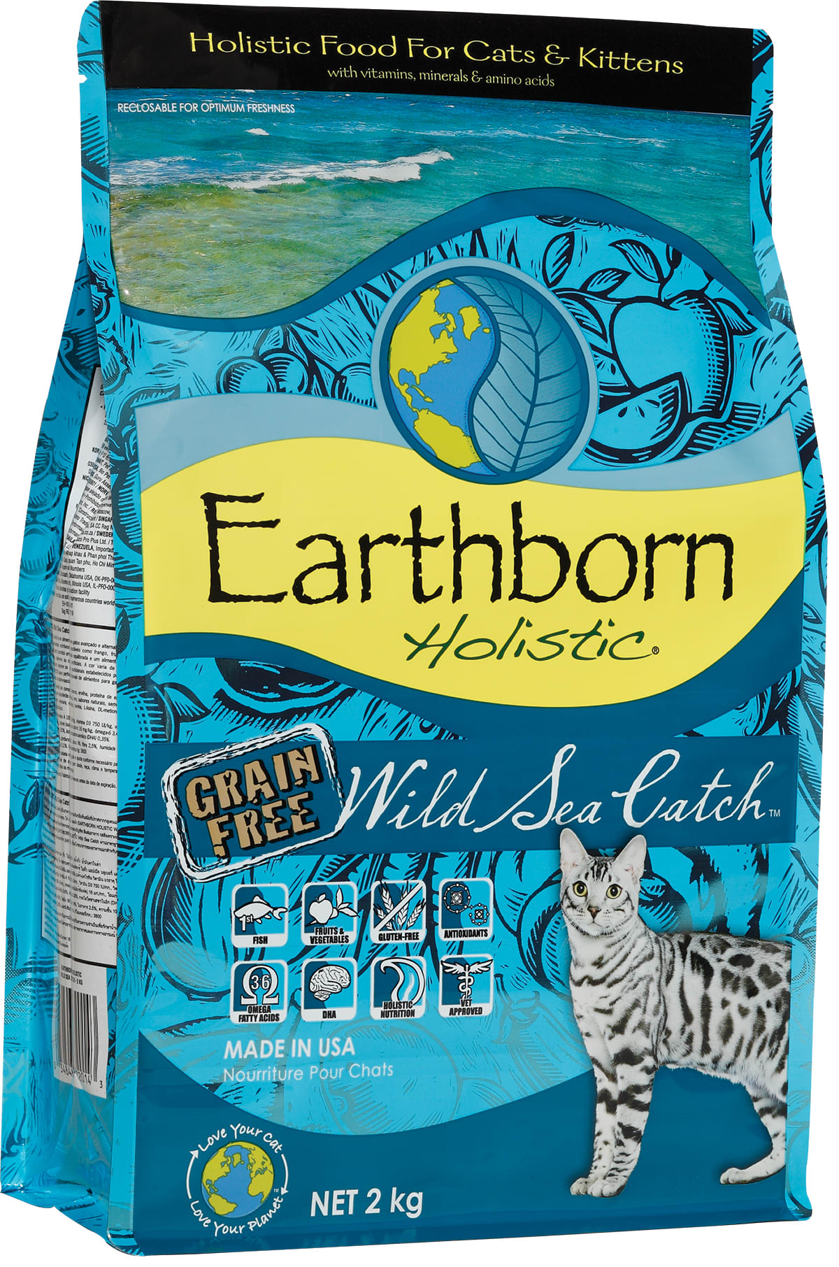 EARTHBORN HOLISTIC WILD SEA CATCH FELINE Pet Central
