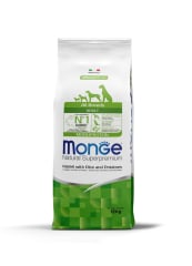 Comida Húmeda Para Perros Monge Monoprotein De Conejo Y Manzana - Pack De 24 Latas De 150 G, Sin Colorantes, Conservantes Ni Azúcares Añadidos