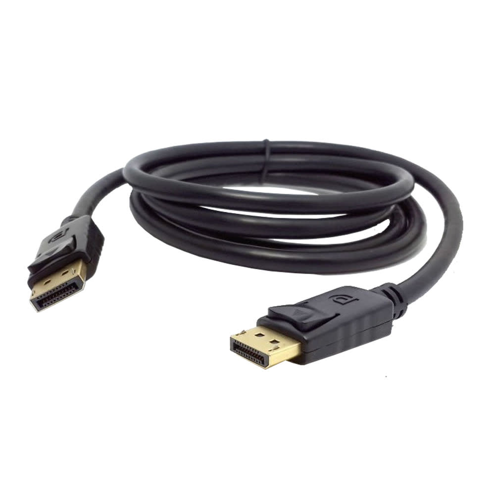 Cable Display Port Dp Plug Macho Plug Macho Calidad 1.8mts Tecnopicada