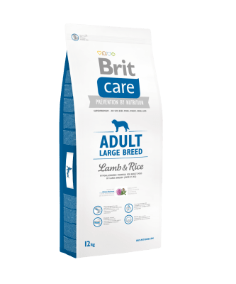 BRIT CARE PERRO ADULT LARGE BREED LAMB & RICE1