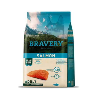 BRAVERY PERRO ADULTO M/L SALMON1