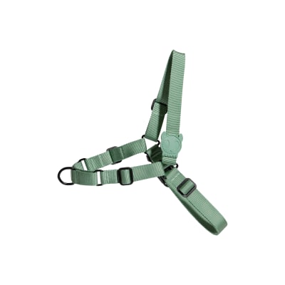 ZEEDOG ARMY GREEN SOFT-WALK HARNESS1