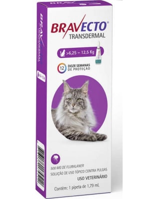 BRAVECTO GATO 6,25 - 12,5 KG1