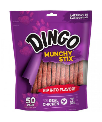 DINGO MUNCHY STIX PACK 501