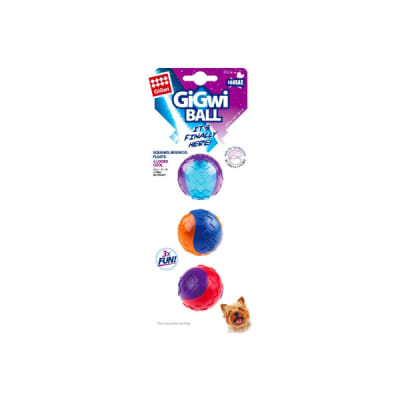 GIGWI BALL SQUEAKER 3 UNI2