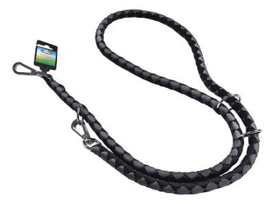 MASCAN CORREA RAMAL TRENZADA NEGRO&GRIS 2.3M1