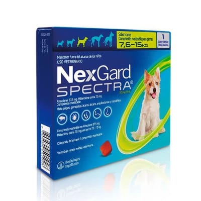 NEXGARD SPECTRA PERRO DE 7.6KG - 15KG1