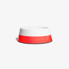 ZEEDOG BOWL SMALL CORAL