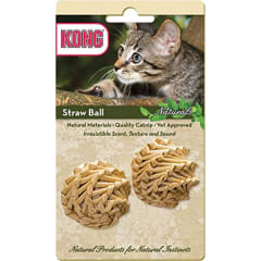 KONG PELOTA MIMBRE CON CATNIP