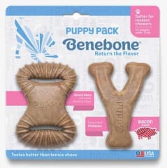 BENEBONE PUPPY 2 PACK BACON