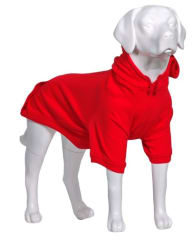 POLERON DE ALGODON 3XL ROJO