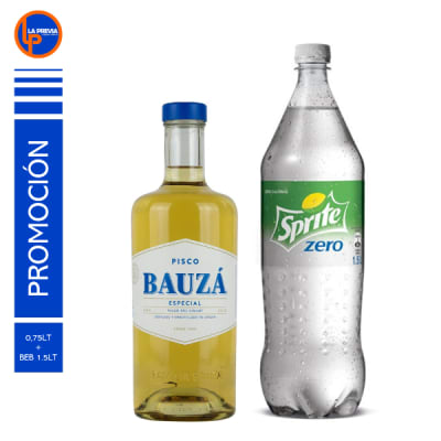 Pisco Bauza + Sprite Zero Des 1500Cc