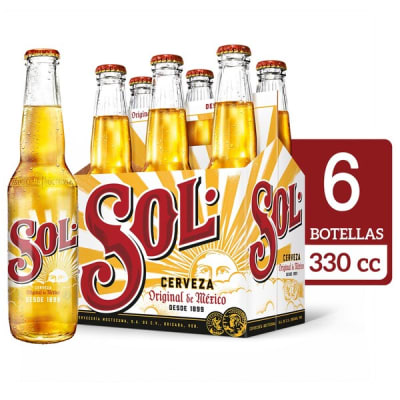 Pk Sol X 6 Botellin 
