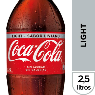 Coca Cola Light Des 2500Cc