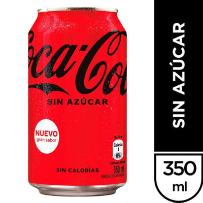 Coca Cola Zero Lata 350Cc
