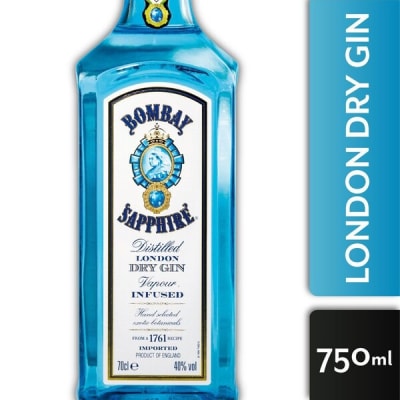 Gin Bombay Saphire 750cc1