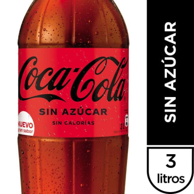 Coca Cola Zero Des 3000Cc