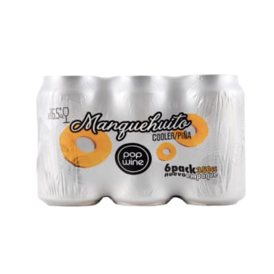 Pk Manquehuito Piña X 6 Latas 1