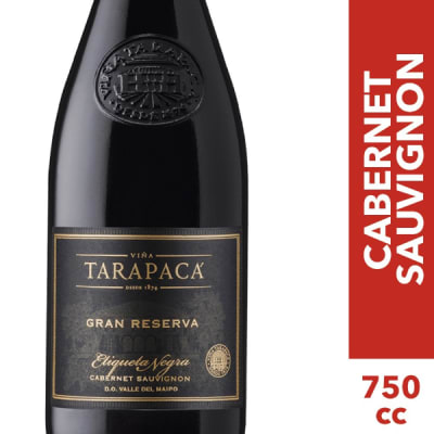 Tarapaca Gran Reserva Et.Negra C.S.1