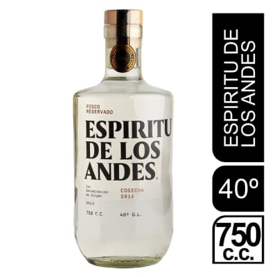 Espiritu De Los Andes 40° Reservado