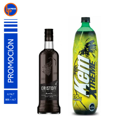 Vodka Eristoff Black + Kem Xtreme Des 1500Cc