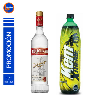 Vodka Stolichnaya + Kem Xtreme Des 1500Cc