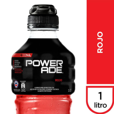 Powerade Frutos Rojos Litro