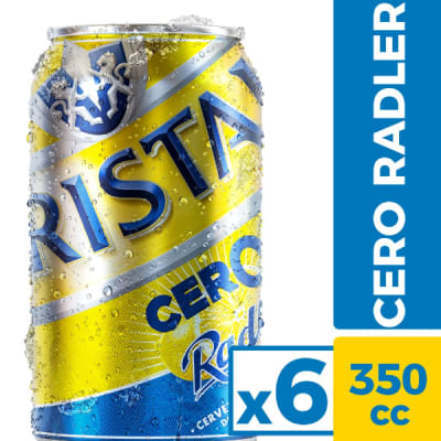 Pk Cristal Radler X 6 Lata 350Cc