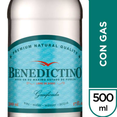 Benedictino Con Gas 500Cc