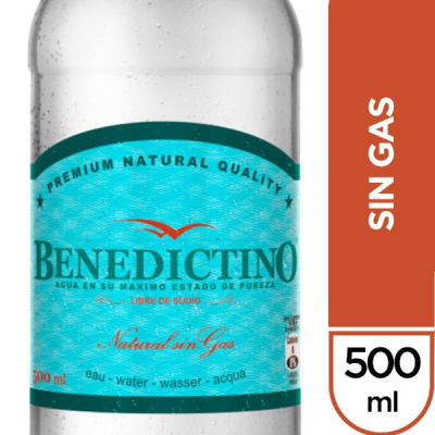 Benedictino Sin Gas 500Cc