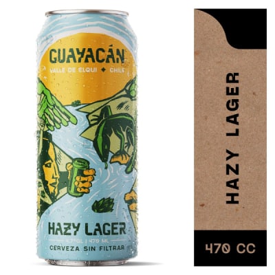 Guayacan Hazy Lager Lata 470Cc