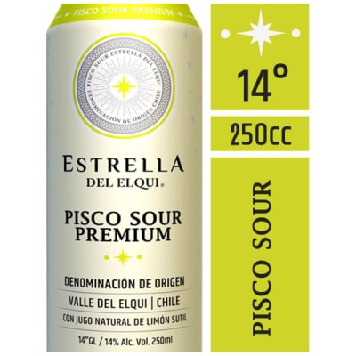 Estrella Del Elqui Sour Lata 250Cc1