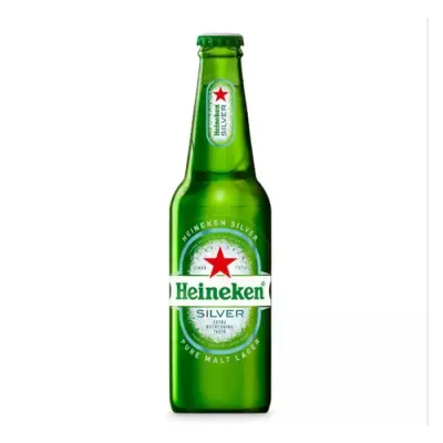 Cerveza Heineken Silver Botellin 330Cc