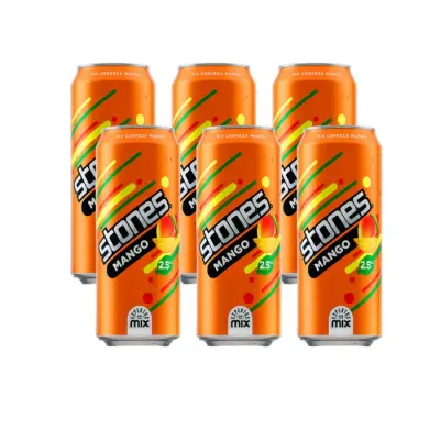 Cerveza Stones Mango X 6 Lata 470Cc