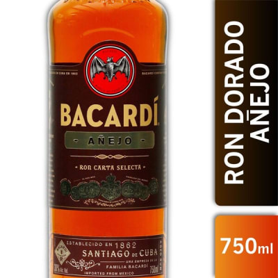 Bacardi Añejo 750Cc1