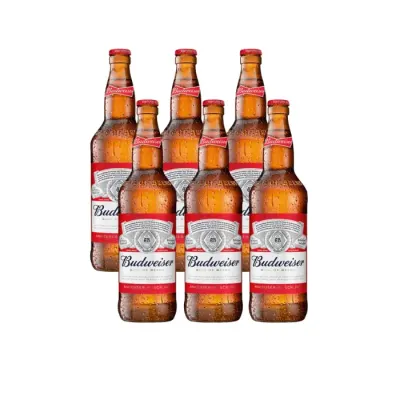 Cerveza Budweiser X 6 Botella 660Cc