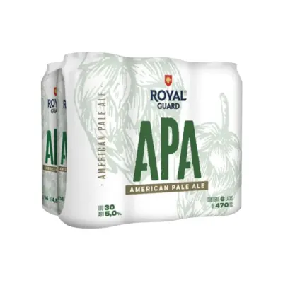 Pack Cerveza Royal Apa X 6 Lata 470Cc