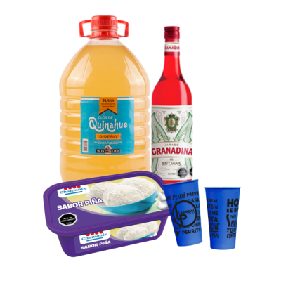 Pack Terremoto 5LT + Cassata Piña Chamonix 2.5LT